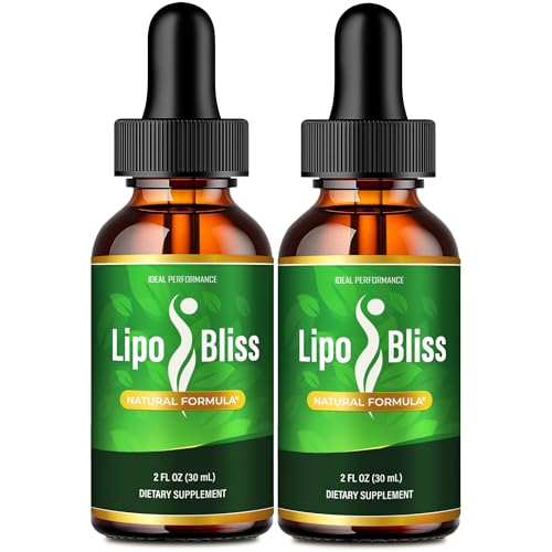 IDEAL PERFORMANCE Lipobliss Drops, Lipo Bliss Droppers Reviews (2 Pack)