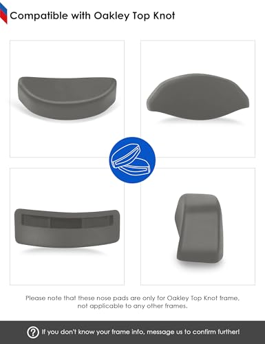 Image of BLAZERBUCK Replacement Nose Pieces for Oakley Frogskins Range /Frogskins Range XL /Top Knot /Side Swept /HSTN /Spindrift /Wildrye