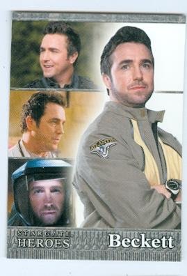 Paul McGillion trading card Stargate Atlantis Heroes 2010#85 Carson Beckett