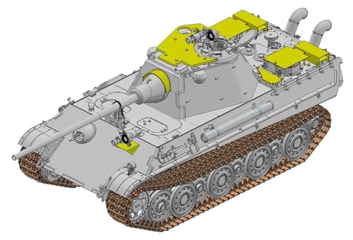 Char Tigre Allemand Panter F Vision Nocturne Maquette Plastique Platz DR6917 1/35
