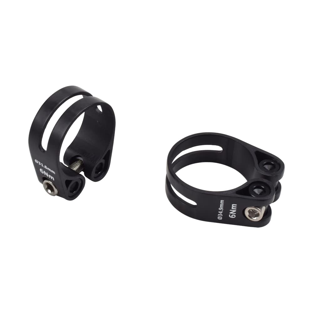 Morsetto reggisella bici Morsetto reggisella bici, 14g Morsetti reggisella bici in carbonio Morsetti reggisella bici in fibra di carbonio impermeabili 31,8 mm 34,9 mm Super leggero(3k Matte 31.8mm)