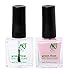 Produktbild Art 2C Vegan Double-Patented Ultra-Pure Nail Polish 2-Pack, 2x9ml - 1 Base/Top Coat + 1 Pastel Colour