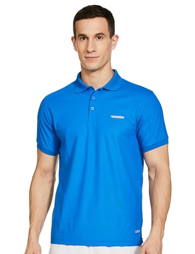 Image of Van Heusen Men's Cotton Solid Regular Fit Polo Shirt
