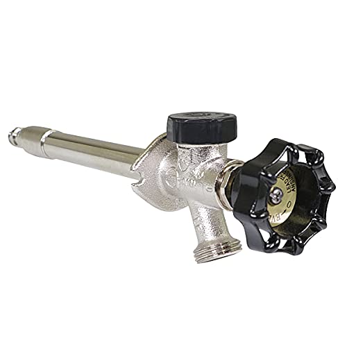 Image of Midline Valve 62061G-OM-5 Anti-Siphon Sillcock Frost Free Outdoor Faucet with Vacuum Breaker 1 /2 in. PEX A x 3 /4 in. Hose Bib, 6 in. Long (5 Pack), Chrome