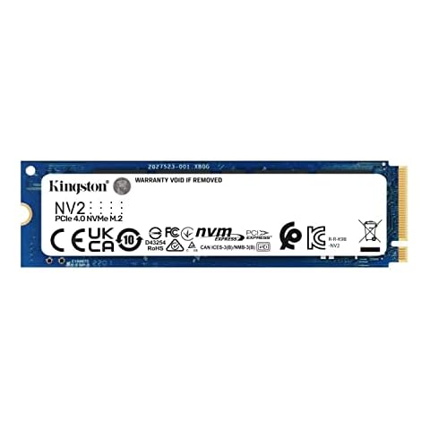 Kingston NV2 NVMe PCIe 4.0 SSD 1000G M.2 2280 -SNV2S/1000G Cover