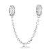 PANDOCCI Für Pandora Armband u. Halskette pflastern Inspiration-Sicherheits-Ketten-Silber-Korne mit freiem CZ Ursprüngliche 925 Sterlingsilber-Charme DIY Schmucksachen Sterling Silber günstig Kaufen-PANDOCCI Für Pandora Armband u. Halskette pflastern Inspiration-Sicherheits-Ketten-Silber-Korne mit freiem CZ Ursprüngliche 925 Sterlingsilber-Charme DIY Schmucksachen