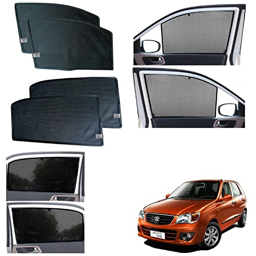 Image of WolkomHome car Fix Curtain Window Shades Half Curtains Sunshade for Alto K10