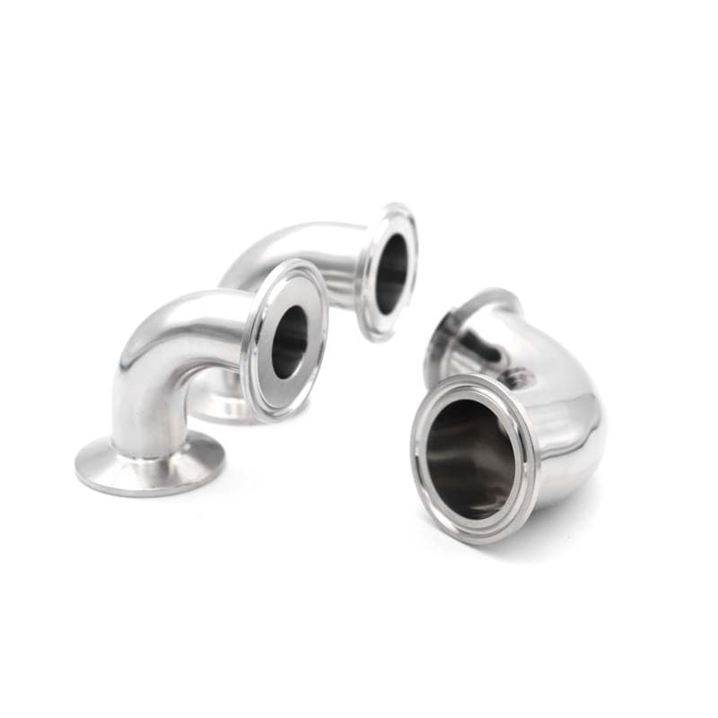 Codo de acero SS304 de 90 grados para solucionar giros en tuberías de 57mm OD 3