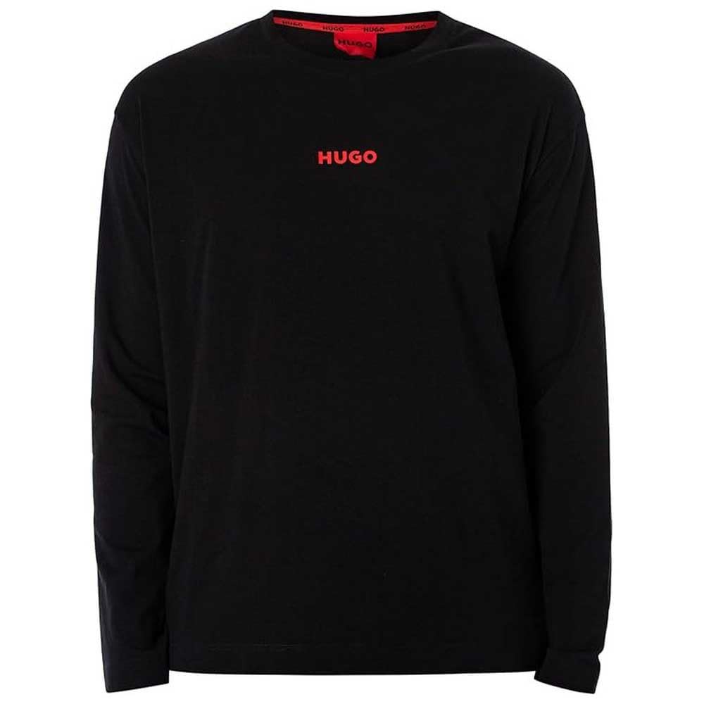 HUGO Linked LS-Shirt Pyjama Longleeve Hombre