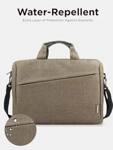 Image of Lenovo Laptop Bag T210, Messenger Shoulder Bag for Laptop or Tablet, Sleek, Durable & Water-Repellent Fabric