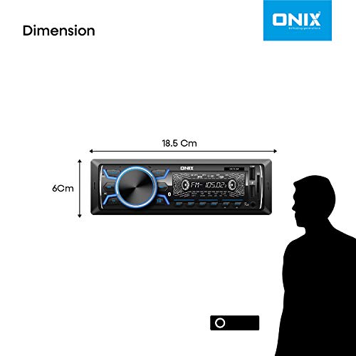 Onix OCS-04 Car Stereo with Bluetooth/USB/FM/AUX