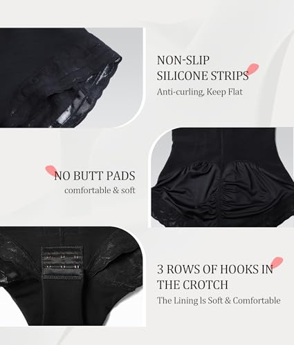 Image of M MYODRESS Fajas Colombianas Moldeadoras Shapewear for Women Body Shaper Tummy Control Post Surgery Compression Garment