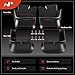 A-Premium Set of 4PCS Mud Flaps Splash Guards Mudguards Mudflaps with Hardware Kits Accessory Compatible with Honda Civic, 2006-2011, Sedan, Black Color, Front and Rear (Driver & Passenger Side)