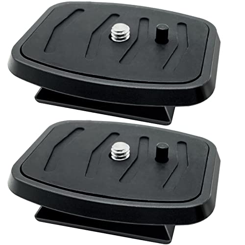 IOUALEY 2 Pack Tripod Quick Release Plates
