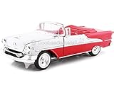 Oldsmobile Super 88 Convertible rot, weiss, 1955,