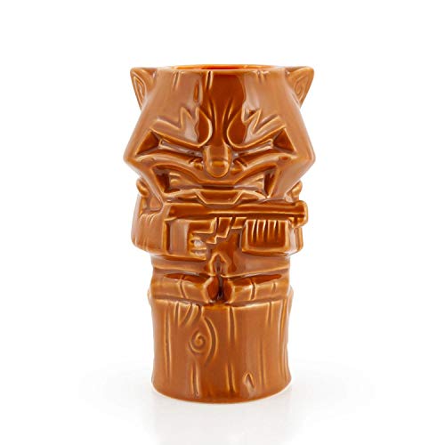 Geeki Tikis Marvel Guardians Of The Galaxy: Rocket Tiki Mug | Holds 16 Ounces