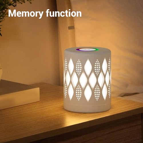 Lámpara de noche táctil portátil LED multicolor miniatura 5
