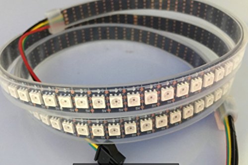 Tira LED inteligente APA102 1m 144 LEDs RGB IP67 miniatura 2