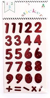 ستيكر لاصق بأشكال مختلفة للأطفال ايه بي اس من ييوو، مقاس 12.5×26 سم