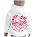 Pom Hoodie, Meet Me at The Ocean Hoodie Girls Hoodies Size 10-12 Cute Graphic Preepy Sweatshirts Kids Clothes Y2K Tops with Pockets 7-8 Years