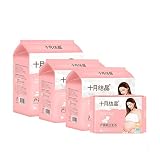 toallas higienicas para maternidad Alas: relieve a prueba de fugas, desviación tridimensional, película inferior de PE, prevención de fugas laterales, no se preocupe por la noche, duerma tranquilo.