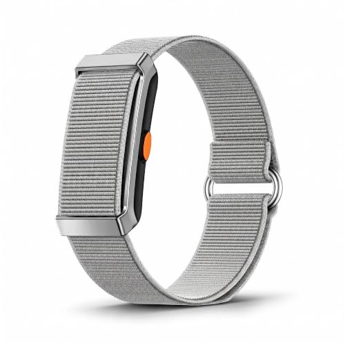 Image of Alti FIT+ Smart Health and Fitness Band-| Nutrition Logging | Activity Tracker with Heart Rate, HRV, Sleep Analysis, Stress Monitoring | 45+ Days Battery |No Subscription, Silver