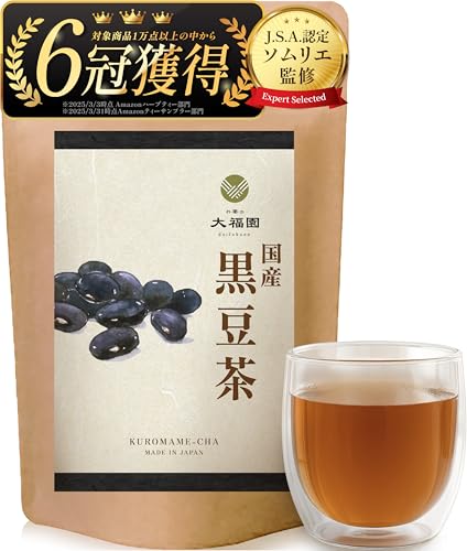 お茶の大福園 黒豆茶 ティーバッグ 40包