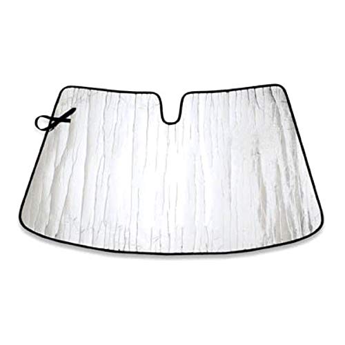 CarBeyondStore for a Custom Fit Car Auto Front Roll-up Windshield Sunshade for Ford Van (Full Size) 1992 to 2016 E Series/Econoline