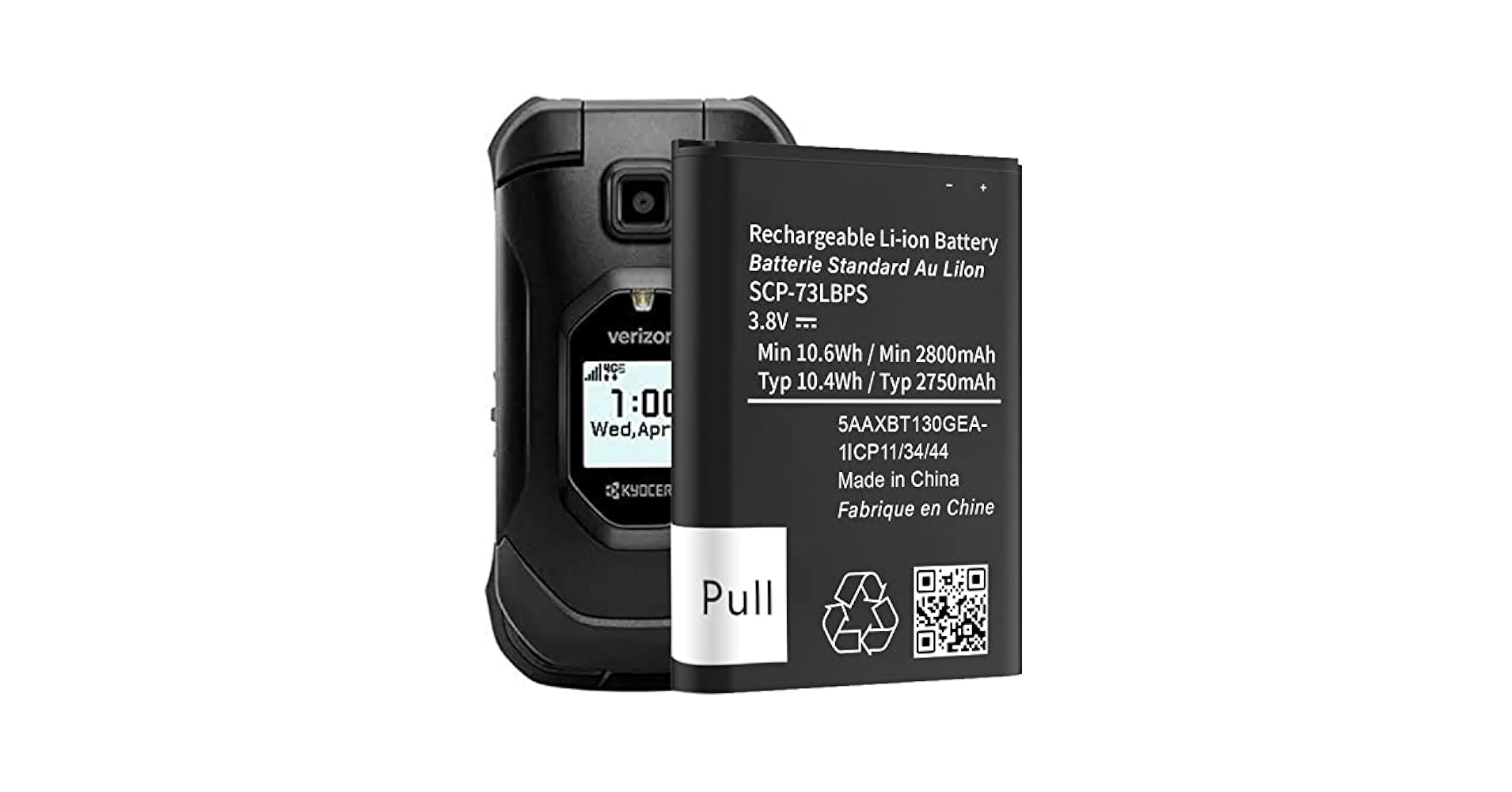 Taruri　0423 Amazon.com: SCP-73LBPS Battery,High Capacity Battery for