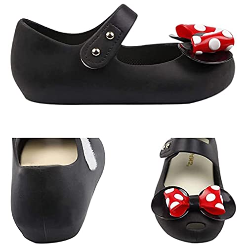 iFANS Girls Sweet Dot Bow Princess Sandals Shoes Mary Jane Flats for Toddler/Little Kid3