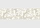 AG Design Selbstklebende Bordüre Blumen, AWB 8418 | Wasserfest Dekoration für Wände, Möbel, Tapeten, Wandverkleidungen und Türen, Folie, Mehrfarbig | Breite 500 cm x Höhe 13.8 cm