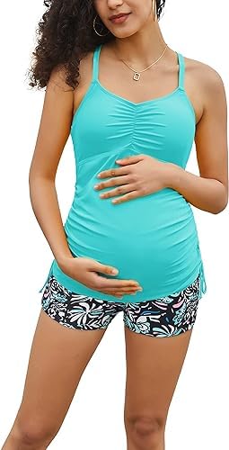 Maacie Umstandstankini Stretch Badeanzug Schwangerschaft Outdoor