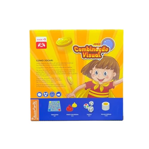 Jogo Educativo Combinação Visual Agilidade e Atenção Educamente