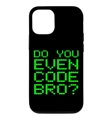 Do You Even Code Bro? �ʔ����v���O���~���O�R�[�f�B���O�R�[�_�[���p �X�}�z�P�[�X iPhone 12/12 Pro �p