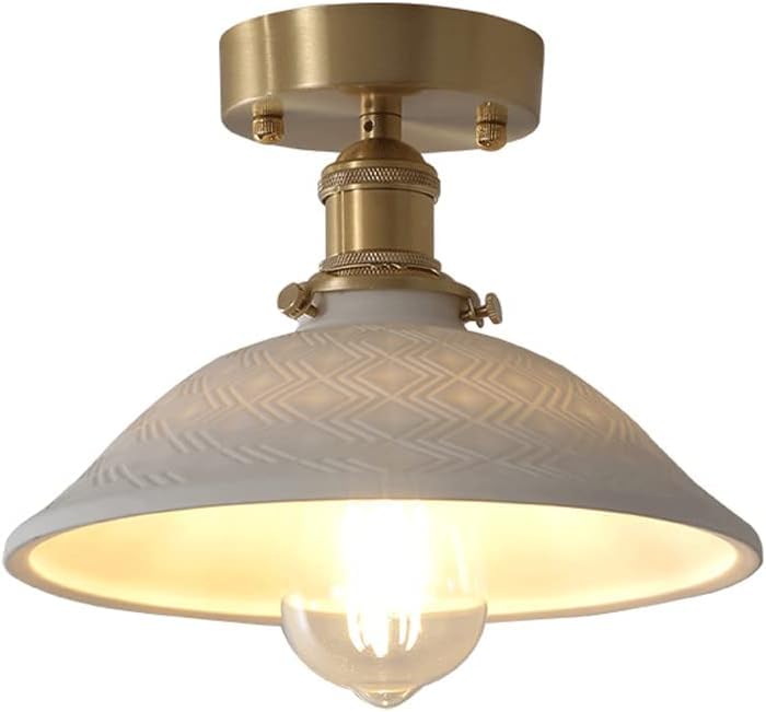 Plafonnier d'allée moderne pour illuminer chaleureusement votre entrée
