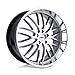 SNT 17x8, Bolt Pattern: 5x4.25/, Offset: 40, HYPER SILVER W/MIRROR CUT LIP, set of 1