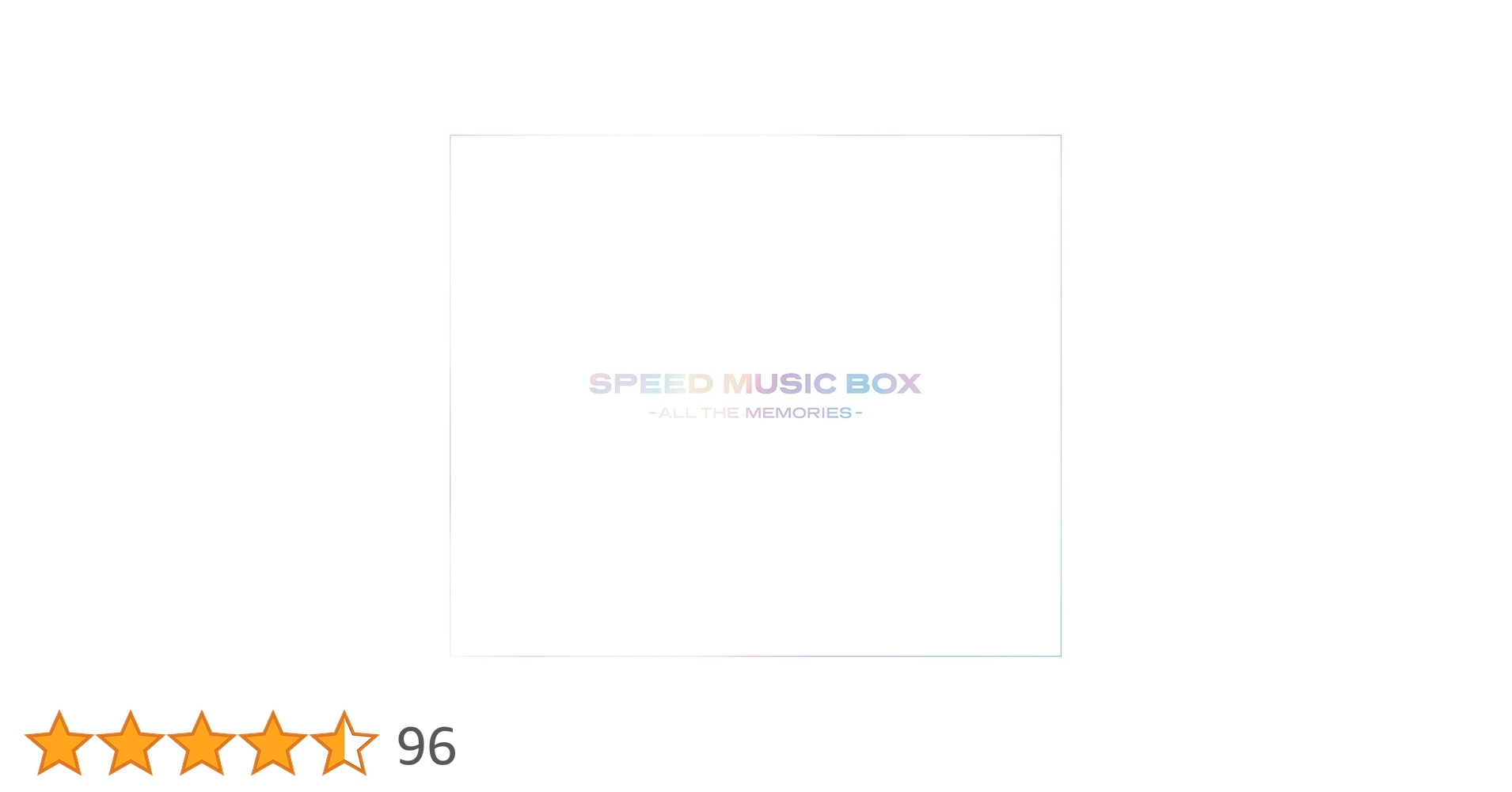 邦楽 SPEED MUSIC BOX-ALL THE MEMORIES- Amazon.co.jp: SPEED MUSIC BOX - ALL THE MEMORIES -(CD8枚組+Blu-ray