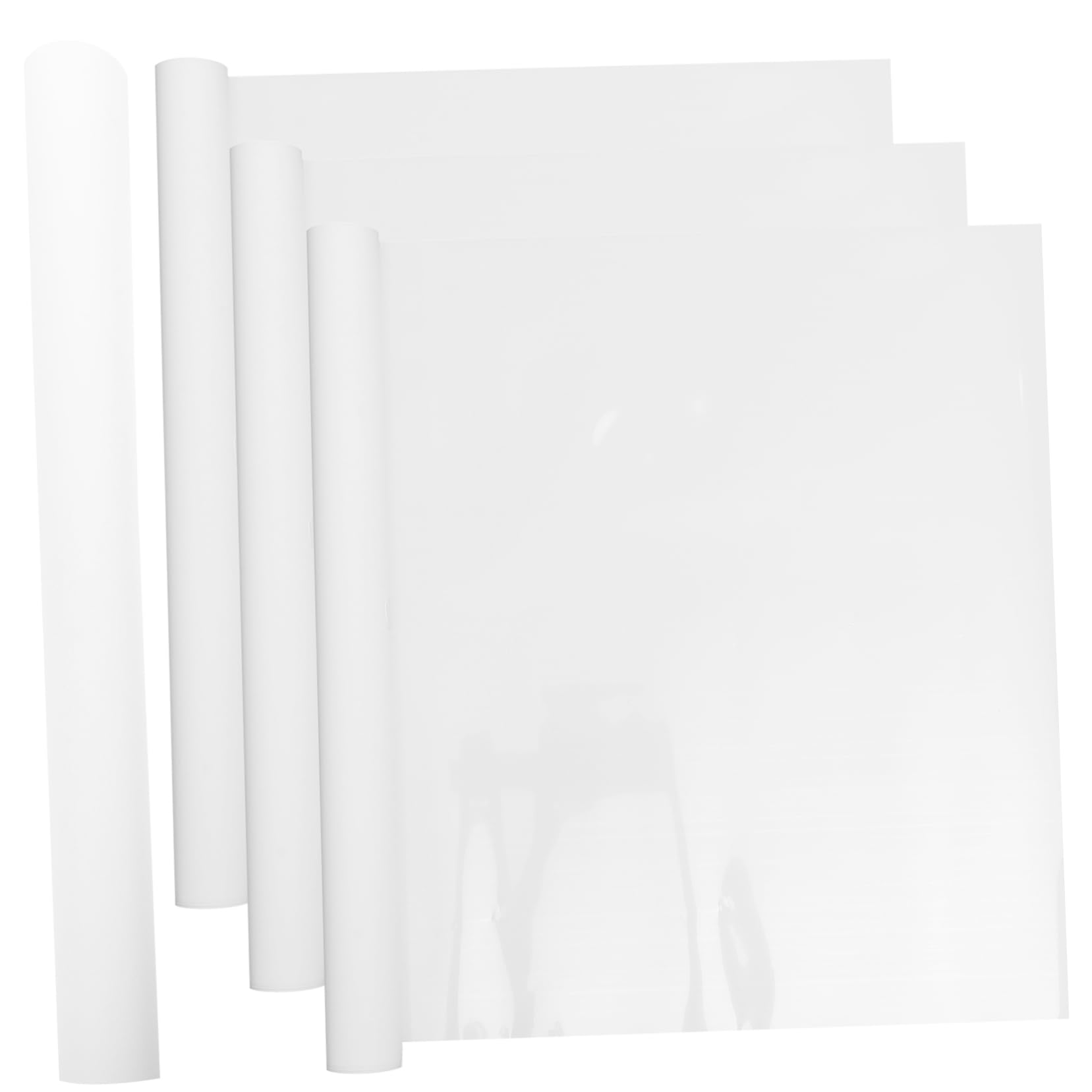 HOMSFOU Holographic Transfer Film The Pet Heat Transfer Paper Printable Heat Transfer Paper