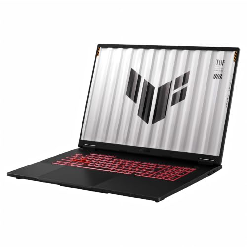 Image of ASUS TUF A18 18 inch Gaming Laptop - AMD Ryzen 7 260 (Up to 5.1GHz), 64 GB DDR5 RAM, 4 TB SSD, FHD+ 144Hz G-SYNC Display, RTX 5060 8GB GPU, Wi-Fi 6E, RGB Backlit KB, Fast Charge, Copilot, Windows 11 Pro