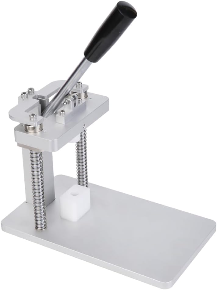 Arbor Press for 0.5ml 0.8ml 1ml Empty Oil Cartridge,Manual Desktop Arbor Press for Perfectly Seals Tank Capper Capping Machine