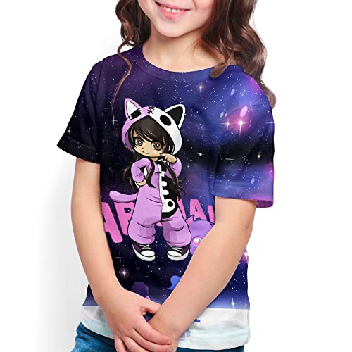 Boys Girls 3D Graphic Shirts Cool Crewneck T-Shirt Unisex Short Sleeve Top Tees 6-16 Years
