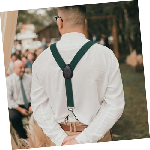 1set Adjustable Suspenders and Bow Tie for Boys Elastic Dress Suspenders for Trousers and Jeans for Parties and Special Occasions Construction4