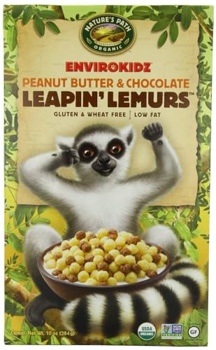 Envirokidz Organic Peanut Butter and Chocolate Leapin Lemurs Cereal, 10 Ounce -- 12 per case. image 2