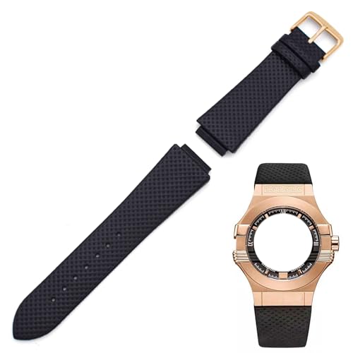THEAGE 24MM Genuine Leather Watch Strap Band Replacement for MASERATI Mens Watches R8821108025 R8851108002 product thumbnail 14