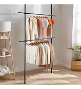 Amazon｜IMIEE ハンガーラック 突っ張り ツッパリハンガーラック 洋服