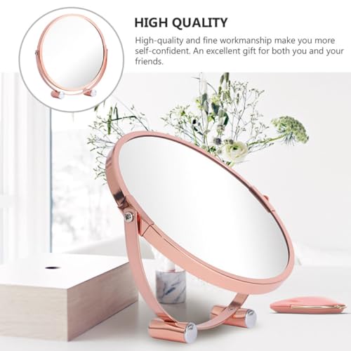 Espejo de Maquillaje Giratorio Led para Escritorio miniatura 7