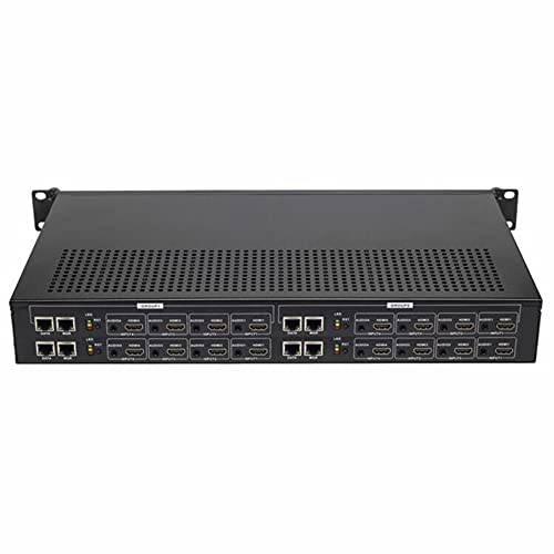 HaiweiTech HD 1080P 4 Channels MPEG4 H.264 H.265 HDMI IP Video Streaming Encoder Live Broadcast RTMP Encoder IPTV Encoder for HDMI to RTSP RTMP UDP M3U8 HTTP HLS SRT RTMPS etc