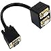 STARTECH.COM 1 FT VGA to 2X VGA Video Splitter Cable