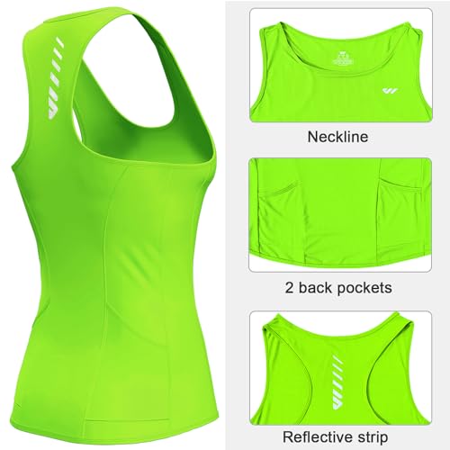 Image of Wulibike Sleeveless Cycling Jersey Women Running Shirts Vest bike top Summer Biking tank Basic Top With Pockets