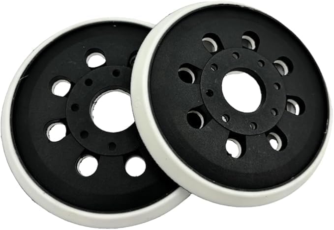 #RS038-2PK Pack of 2 5" Soft Hook & Loop Backing Pads Fits Sander ROS65VC Durable Replacement Parts New Compatible with Bosch
